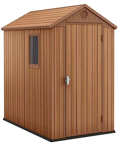 KETER DARWIN Abri de jardin en résine 126 x 184 cm
