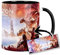 MUGSVILLE Horizon 2 Forbidden West B Tasse Ceramique Intérieure et Poignée Noire Mug