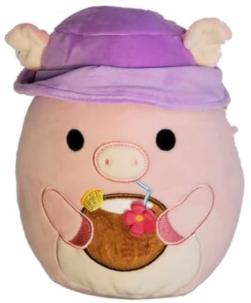 Squishmallows Peter das Schwein mit Mütze, 20,3 cm