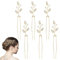Haarschmuck Hochzeit,Haarschmuck Braut(Rosegold)