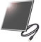 Xega 6W Panneau solaire pour caméra de surveillance extérieure sur batterie, interface Type-C, pour caméra IP solaire, (câble 30cm), noir