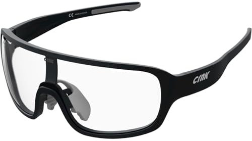CRNK Vivid Optical 2 Sportbrille – Perfekte Sicht, Komfort, Leicht & Robust, UV-Schutz – Ideal für Radfahren, Laufen & Outdoor - VO2-B