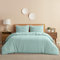 Gezu Bettwäsche 135x200cm Hellblau Microfaser Bettwäsche Set Uni Unifarben Superweiches Einzelbett Bettbezug mit Reißverschluss und 1 Kissenbezüge 80x80 cm - Romantisch und Elegant
