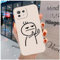 Niedliche Hülle Kompatibel mit Xiaomi 11 Lite 5G NE/Xiaomi Mi 11 Lite - Komfortable Monster Cherry Soft TPU mit Cartoon Animal