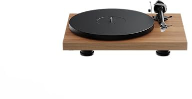 Pro-Ject Debut EVO 2, Next Generation Audiophile Turntable with Carbon Fiber tonearm, Electronic Speed Selection and pre-Mounted Pick it MM EVO Cartridge, Made in Europe (Walnut)
