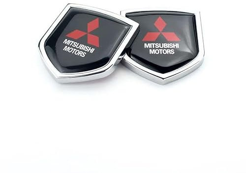 Auto Emblem für Mitsubishi Colt,Auto Front Motorhaube Kofferraum Grille Aufkleber Logo Abzeichen Badge Abziehbilder 3D Metall Auto Ersatz Tuning Zubehör