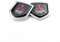 Auto Emblem für Mitsubishi Colt,Auto Front Motorhaube Kofferraum Grille Aufkleber Logo Abzeichen Badge Abziehbilder 3D Metall Auto Ersatz Tuning Zubehör