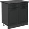 Vicco Mueble bajo de Cocina R-Line, Antracita casa de Campo, 80 cm, ET Antracita