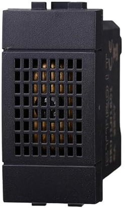 IXTRIMA Suoneria 220V 6A Colore Nero Compatibile Con Bticino Living International/LIGHT
