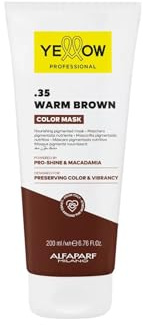 Yellow Professional Color Mask .35 Warm Brown 200ml