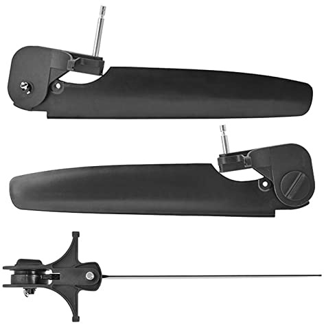ZJchao Rockible Kanu Bootsruder, Kayak Schwanz Ruder Lenksystem Steuerungs kit Windy Turbulent Bedingungen Nylon Edelstahl Set 45 Mm 80 Mm Wasserfahrzeug Ruder Lenksystem für Fischerboot Kanufahren