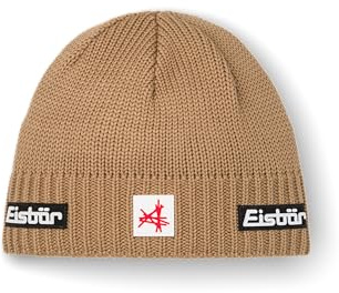 Eisbär Mütze Herren & Damen Trop Ski Austria - Merino Wintermütze Unisex mit Fleece schützt vor Kälte und Wind - Strickmütze atmungsaktiv thermoregulierend Wintermütze Haube aus Österreich