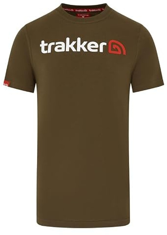 Trakker CR Logo T-Shirt | Carp Fishing T-Shirt | Soft and Comfortable | Eye Catching Printed Chest Logo | Monogrammed Icon Design on Rear | Subtle Branding on Right Sleeve | Matches CR Joggers