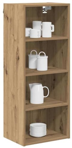 vidaXL Hängeschrank Artisan-Eiche 40 x 29,5 x 100 cm Holzwerkstoff