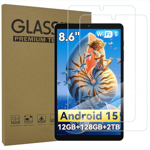 AKNICI [2 Piezas Protector de Pantalla para Blackview Link 2 8 Pulgadas Mini Tablet, Cristal Vidrio Protector Templado para Blackview Link 2, Dureza 9H, Antiarañazos, Antihuellas