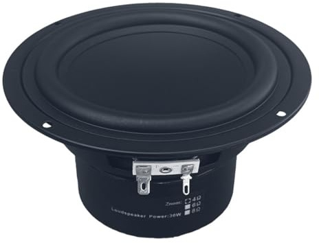 Metal 5.25Inch Subwoofer 4Ohm Speaker For Dynamic Sound Output Metal Horn