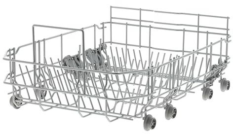 Masterpart Dishwasher Bottom Basket, Lower Rack Pull Out Tray Assembly To Fit Neff Slimline Dishwashers 00773587