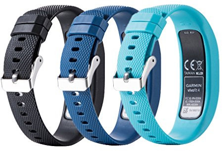 Muovrto Ersatz Armband für Garmin Vivofit 4,Silikon Armbänder Smartwatch Wechselarmband
