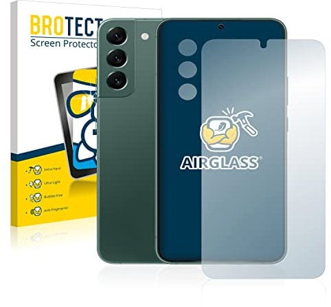 BROTECT Schutzglas für Samsung Galaxy S22 Plus 5G (Display+Kamera) Schutzfolie Made in Germany Panzer Folie Glas Displayschutz [ 9H, Anti-Fingerprint]
