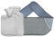 Jsdoin Hot Water Bottle with Soft Plush Wrap Around Wearable Warm Water Bag for Period, Hand Feet, Back, Legs, Waist Pain Relief