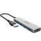 HIKSEMI Adaptateur Multiports 4 en 1 Ultra Slim Type C Dock avec 3 Ports USB 3.0 Compatible avec MacBook/iPad/Ordinateur de Bureau/Ordinateur Portable