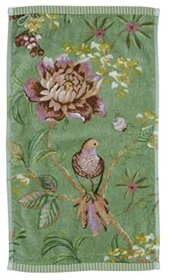 Pip Studio Secret Garden Gästehandtuch Green 30x50cm (1 Stück)