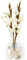 Cosmeria Raumduft Stäbchen Set Weißrose Blumendesign 6 Stück für Wohnzimmer Schlafzimmer Badezimmer Bürodeko