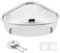 Crépine Filet d'Évier, Passoire Evier Cuisine, Panier Filtrant Triangulaire Pour Évier, Panier de Vidange Multifonctionnel, Grille Evier Cuisine, Panier Evier Cuisine Inox, Panier de Cuisine Multifonc