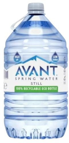 Avant Spring Water | 1 x 5L | 100% Recycled Eco Plastic Bottle