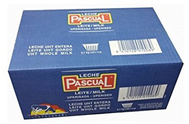LECHE PASCUAL CAJA DE 150 TARRINAS DE 13,6 ML.