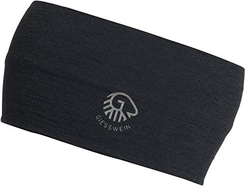 Giesswein Unisex Brentenjoch Stirnband, Schwarz (Schwarz 022), One Size