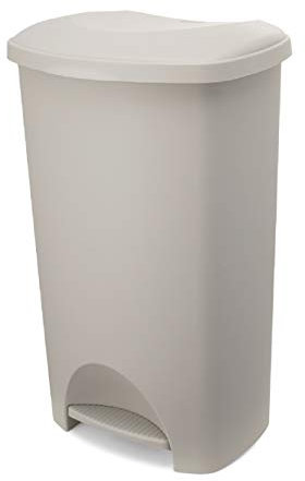 Addis Everyday Family Pedal Bin, 50 Litre, Mushroom