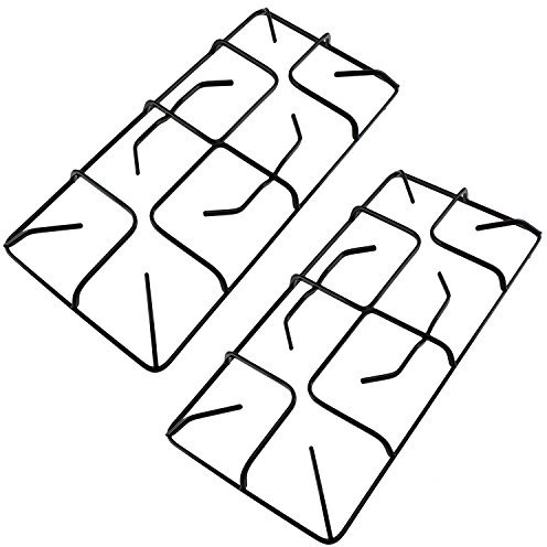 Spares2go **NON-UNIVERSAL** Pan Support Stand for Belling Gas Cooker Hob 220mm x 470mm (Pack of 2)