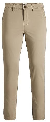 JACK & JONES Jpstmarco Jjbowie Sa Beige Noos Homme Pantalon, Beige, 36W / 34L
