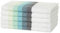 Sticky Toffee 100% Cotton Tea Towel - Multicoloured Turquoise Herringbone Pattern, Pack of 5 | Kitchen Towel Set | Absorbent, Strong, Quick Dry & Machine Washable | Home & Bathroom Accessories