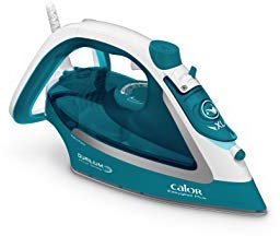 Calor Easygliss Plus Fer à repasser vapeur, 2500 W, Vapeur continue 40 g/min, Pressing 195 g/min, Semelle Durilium Airglide FV5719C0