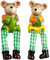 Ideen mit Herz Deko-Figuren mit Schlenkerbeinen | Frühling & Ostern | Kantensitzer | Kantenhocker | 18 cm (Mäuse)