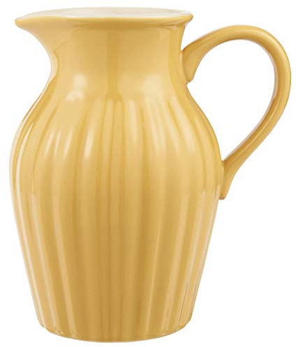 IB Laursen MYNTE Kanne 1,7 Liter Gelb Keramik Geschirr Mustard Karaffe Krug