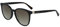 LONGCHAMP Damen LO647S Sonnenbrille, BLACK/HAVANA, 53