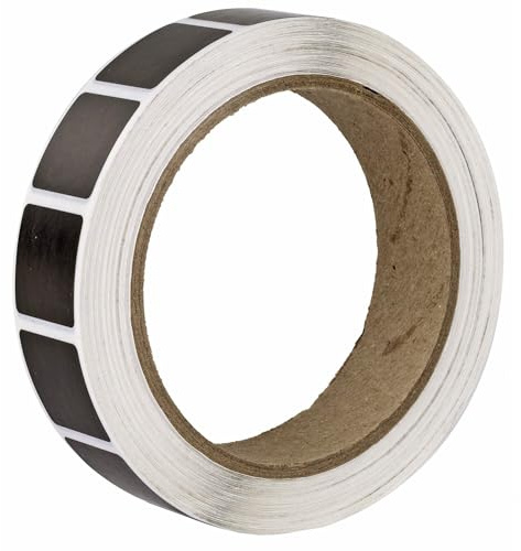 Action Target Self-Adhesive Target Pasters 3/4 Inch Square 1,000 Per Roll, Black, NRA-SR-1