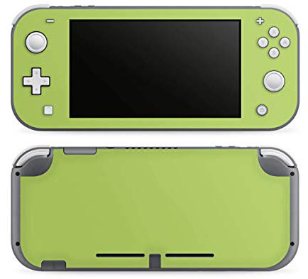DeinDesign Skin Compatibile con Nintendo Switch Lite Pellicola Adesivi Verde Monocolore Colore
