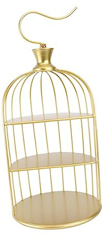 YARNOW Gabbia Per Uccelli Basamento Della Torta Stand Di Torta Nuziale Stand Di Per Il Tè Pomeridiano Cupcakes Caramelle Di Frutta Vassoio Di Basamento Del