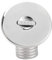 Akozon Boat Deck Fuel Filler Marine Keyless Cap 38mm Boat Filler Cap Stainless Steel Boat Deck Fill Filler Cap Gas Fuel Tank Boat Deck Filler Tank Deck Fill for Boats Yachts Motorhomes Trucks