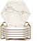 Niedliches Marmor-Untersetzer-Set mit Halter, Getränkeuntersetzer für Getränke, Bier, modern, weiß, Keramik, Thirstystone-Untersetzer, Tasse, Wein, Untersetzer, Tisch, Bar, Untersetzer,
