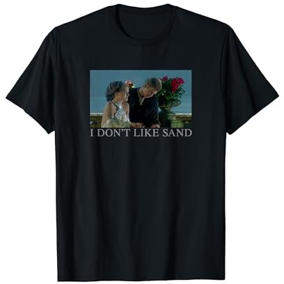 Star Wars Anakin & Padme Movie Poster I Don't Like Sand T-Shirt