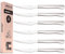 Arcos Lot de 6 Couteaux à Steak en Acier Inoxydable | Couteau Steak | Couteau Couteau Steak Lave vaiselle avec Manche Monobloc | Couteau Steak Monobloc (Steak Fil Lisse)
