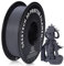 GEEETECH Matte PLA Filament, 3D Drucker PLA Filament 1kg Spool, Genauigkeit +/- 0,03mm, dunkelgrau
