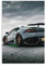 Supercar Poster Lamborghini, dekoratives Gemälde, Leinwand, Wandkunst, Wohnzimmer, Schlafzimmer, Gemälde, 30 x 45 cm