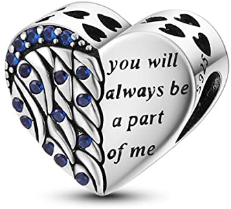 Parmuz 925 Sterling Silber Charm für Armband Halskette baumeln Liebe Mama Ozean Reise Schmetterling Party Geburtstag Charm Perlen Anhänger DIY Schmuck Geschenk für Frauen