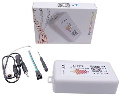 WS2812B WS2811 LED Pixel Streifen SP107E Musik Controller Bluetooth WiFi Smart Led Controller WS2813 WS2815 SK6812 APA102 DC5-24V
